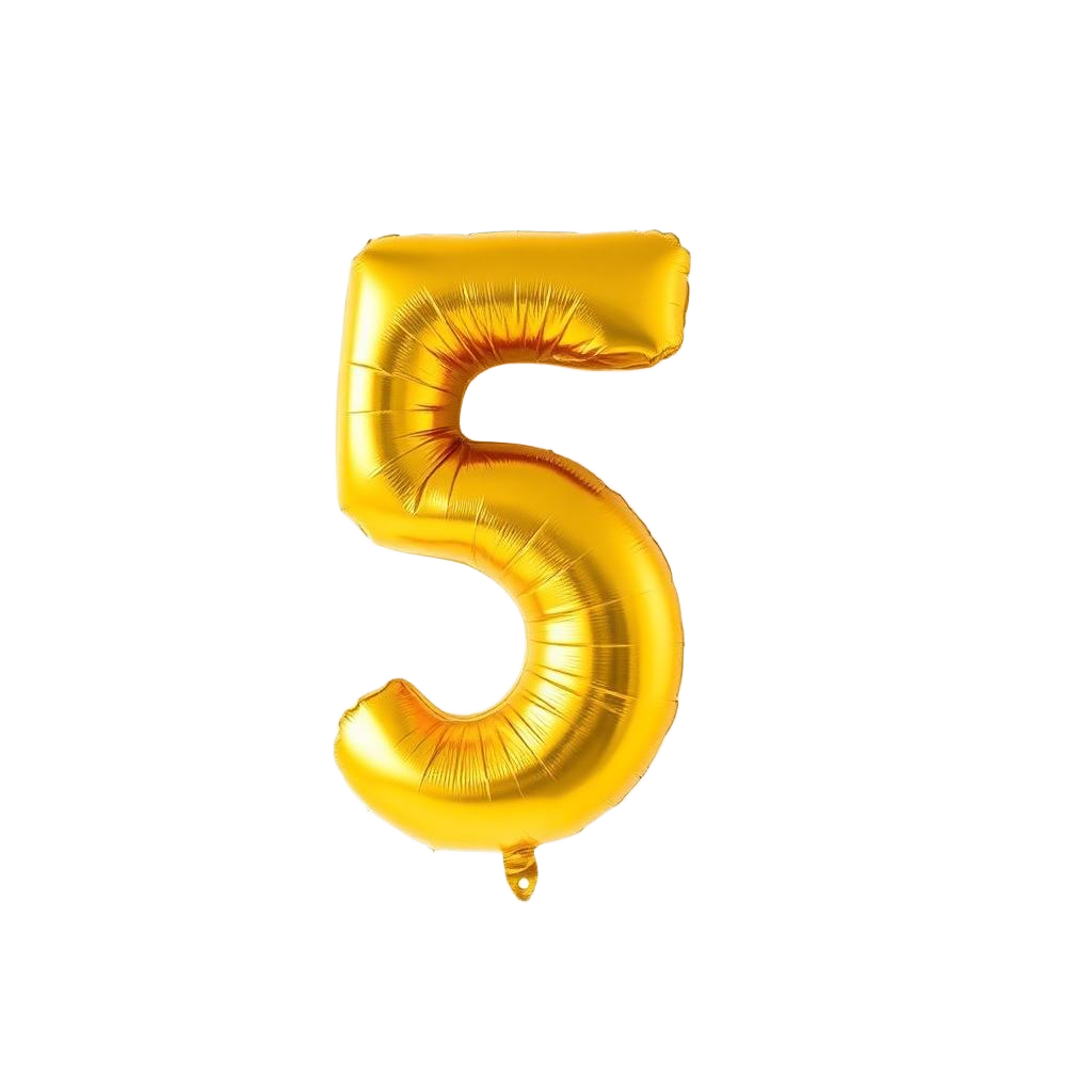 Ballon chiffre géant (0 à 9)