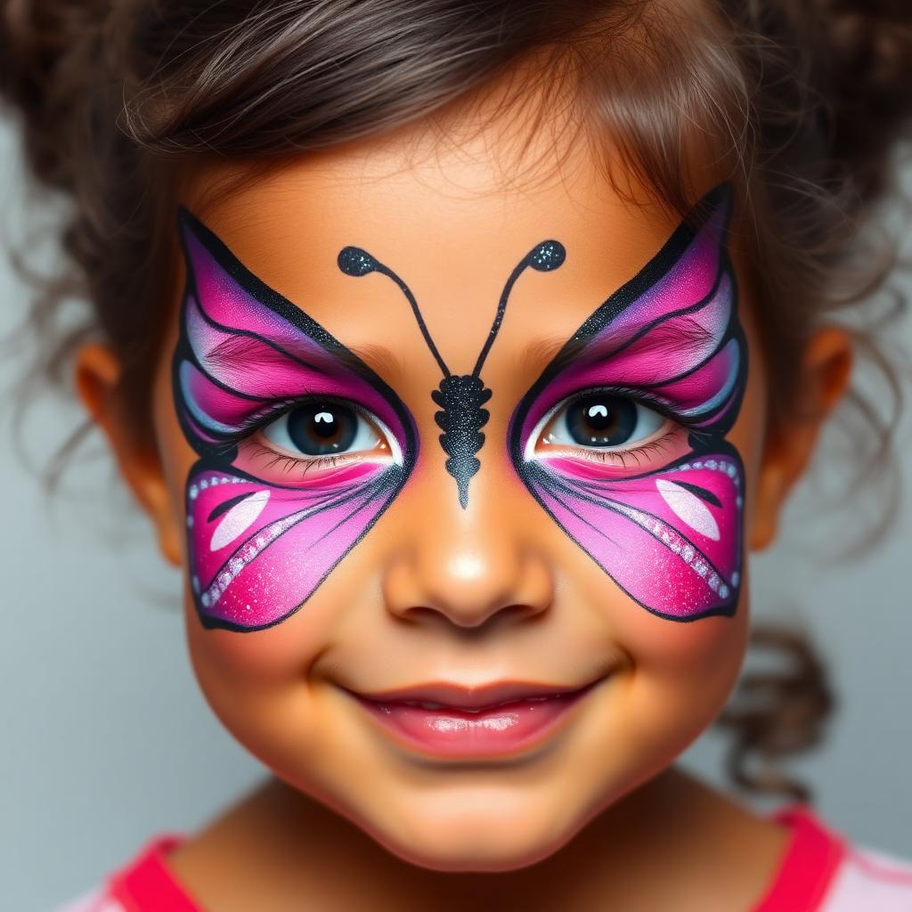 Papillon multicolore