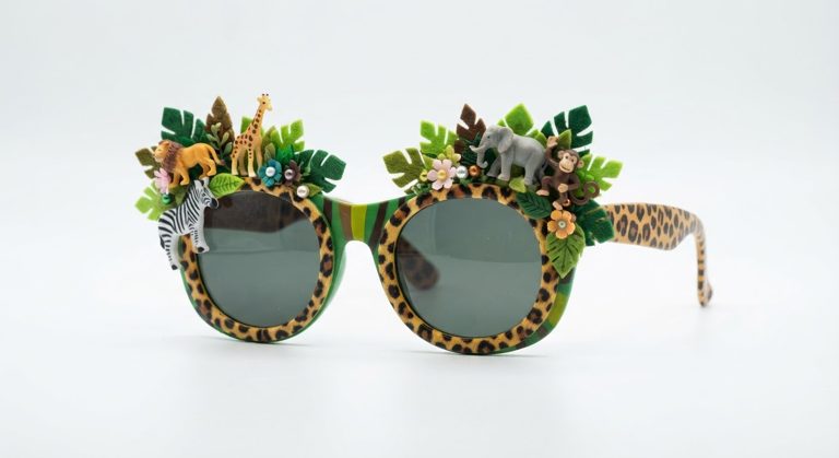 Lunettes thème jungle safari