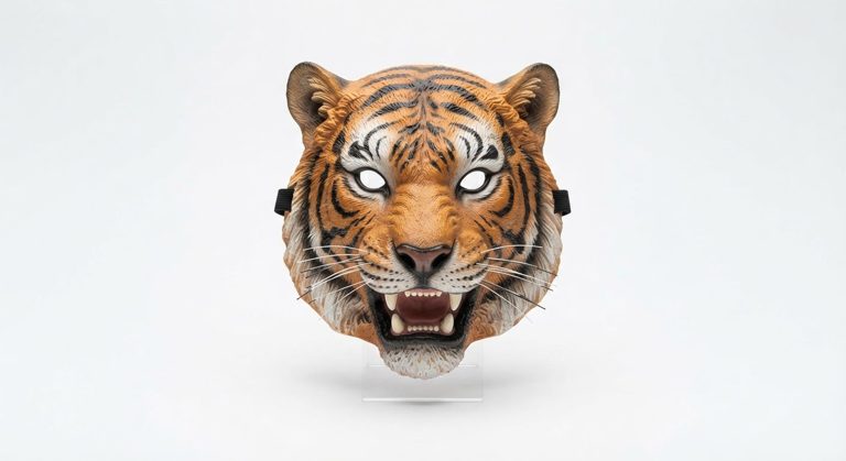 Masque tigre 3D