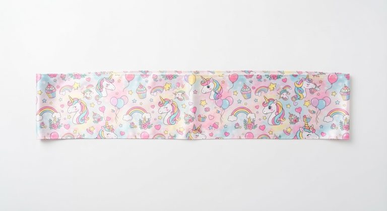 Echarpe thème licorne