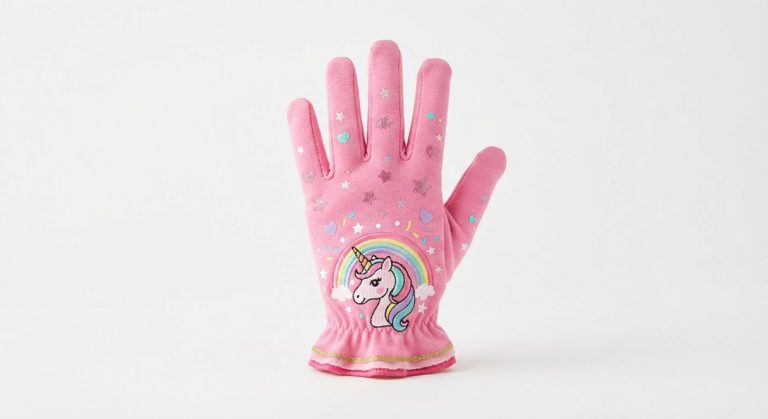 Gants thème licorne