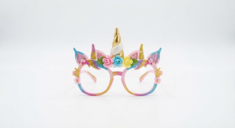 Lunettes thème licorne
