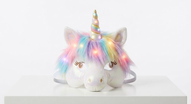 Masque licorne LED