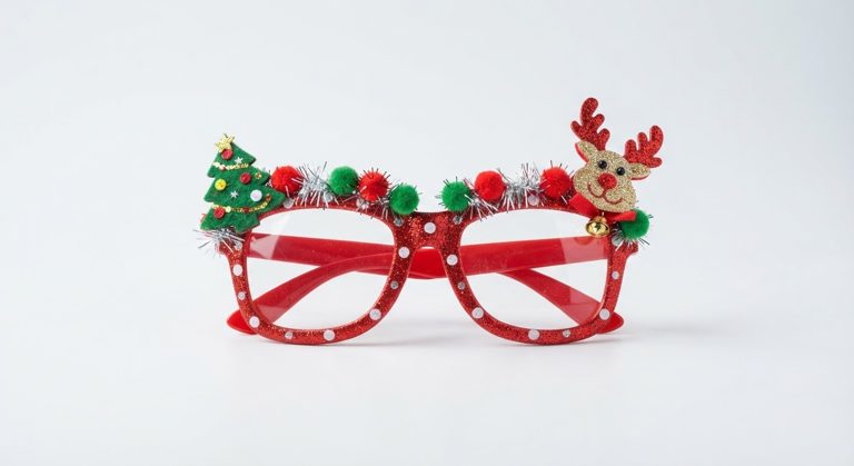 Lunettes thème noel