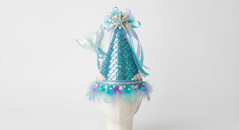 Chapeau thème sirene ocean